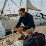 Vorbereitung für einen Segeltörn